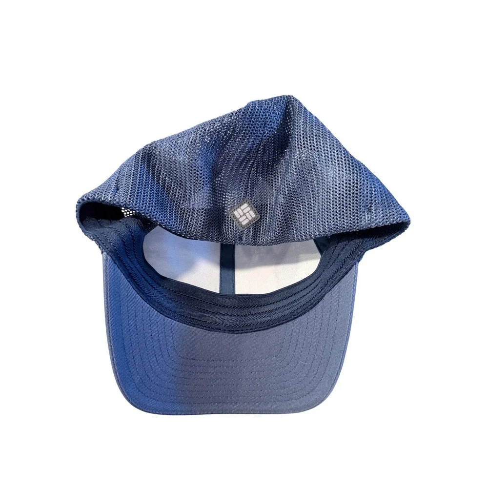 Columbia PFG Tree Flag Mesh Trucker Hat Blue‎ Gray L/XL 1495921